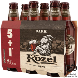Bere Dark 5+1 x 0.33L