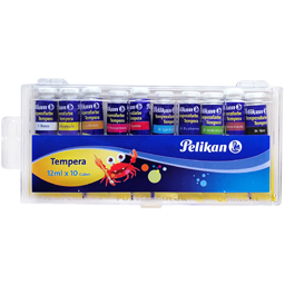 Acuarele Tempera 10 culori x 12 ml