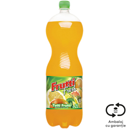 Bautura racoritoare carbogazoasa Tutti Frutti 2L