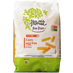 Paste fusilli din faina de porumb, fara gluten si oua 500g