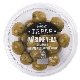 Masline verzi marinate cu usturoi si patrunjel 150g