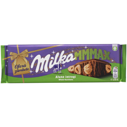 Ciocolata cu lapte si alune intregi 250g