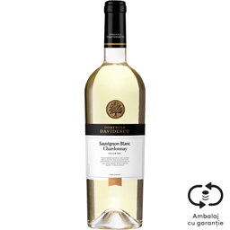 Vin alb sec Sauvignon Blanc Chardonnay 0.75L