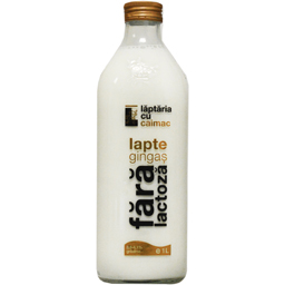 Lapte gingas fara lactoza, minim 3,8% grasime 1L