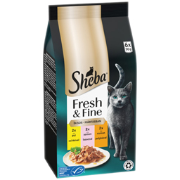 Hrana umeda pentru pisici adulte, Selectii mixte 6x50g