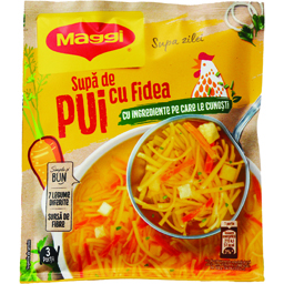 Supa instant de pui cu fidea 48g