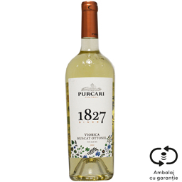 Vin alb sec Viorica 0.75L