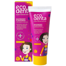 Pasta de dinti pentru copii, cu aroma de zmeura 75ml
