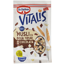 Musli cu doua tipuri de ciocolata