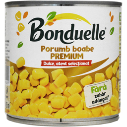 Porumb boabe premium, fara zahar adaugat 340g