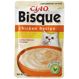 Hrana umeda pentru pisici, bisque cu pui 40g