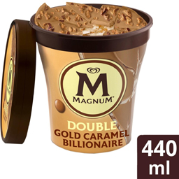 Inghetata Gold Caramel Billionaire 303g