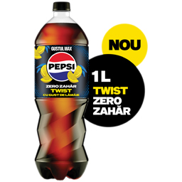 Bautura racoritoare carbogazoasa cu suc de lamaie, cu indulcitori 1L