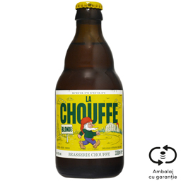 Bere blonda belgiana 0.33L