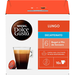 Cafea Lungo Decaffeinato, 16 capsule