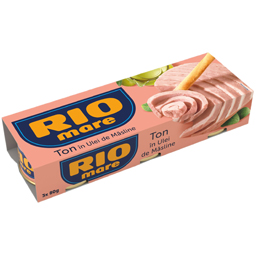 Ton in ulei de masline 3x80g