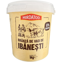 Branza de vaci de Ibanesti 6% grasime 1kg