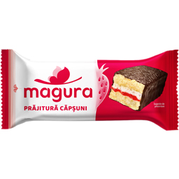 Prajitura cu crema de capsuni 35g