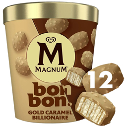 Inghetata Gold Caramel Billionaire 204ml