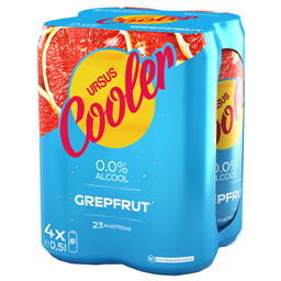 Bere fara alcool cu suc de grepfrut 4x0.5L