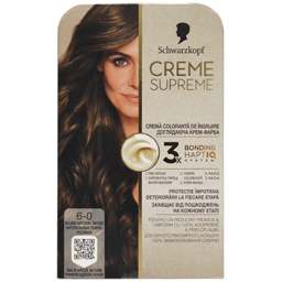 Vopsea permanenta pentru par, 6-0 blond natural inchis