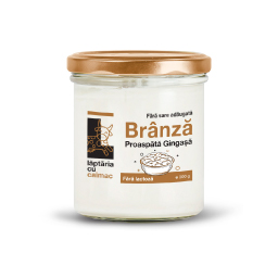 Branza proaspata gingasa fara lactoza 1% grasime 300g