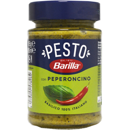 Sos pesto basilico si ardei iute 195g