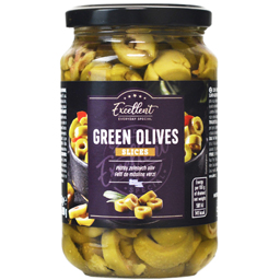 Felii de masline verzi 190g