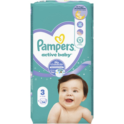 Scutece bebelusi Marimea 3, 6-10 kg, 54 buc