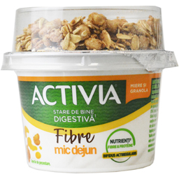 Iaurt Mic dejun cu granola si miere 165g