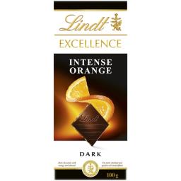 Ciocolata amaruie cu portocale si migdale 100g