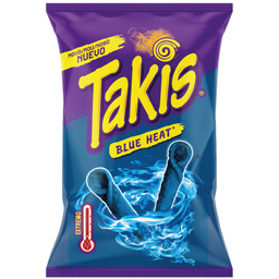 Snacks Blue Heat cu aroma de chili si lamaie verde 55g