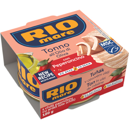 Ton picant in ulei de masline 120g
