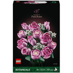 Set de constructie Buchet de trandafiri roz 10374