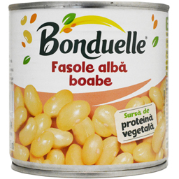 Fasole alba boabe 400g