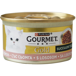 Hrana umeda pentru pisici cu somon in sos 85g