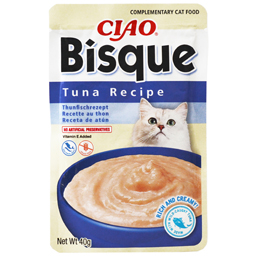 Hrana umeda pentru pisici, bisque cu ton 40g