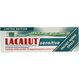 Pasta de dinti Sensitive 75ml + periuta