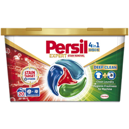 Detergent 4in1 Discs Expert Stain Removal, 20 capsule