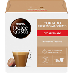 Cafea decofeinizata Cortado Espresso Macchiato, 16 capsule