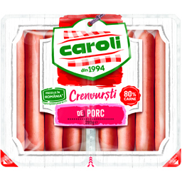 Crenvursti de porc extra 280g