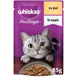 Hrana umeda cu pui pentru pisici 85g