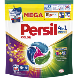Detergent Deep Clean 4in1 Discs Color 60 capsule