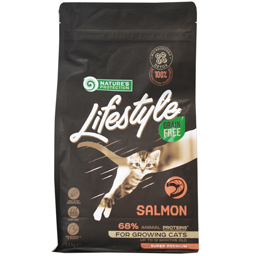 Hrana uscata pentru pisici junior, cu somon 1.5kg