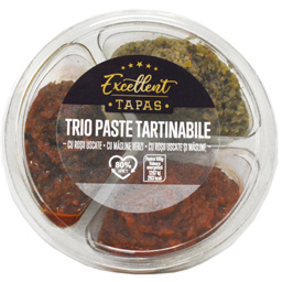 Trio de paste tartinabile 180g
