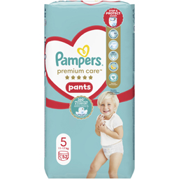 Scutece chilotel bebelusi Marimea 5, 12-17 kg, 52 buc