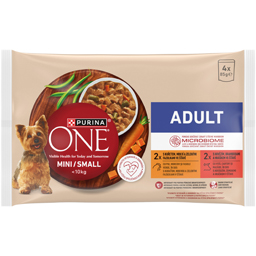 Hrana umeda pentru caine adult, cu pui 4x85g