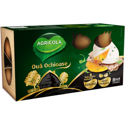 Oua cu luteina, cod 2, 8 bucati