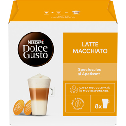 Cafea Latte Macchiato, 8 bauturi