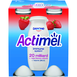 Iaurt de baut cu capsuni 4x100g